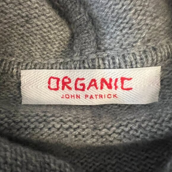 John Patrick Organic Noel 100% Cashmere Hoodie in Grey Melange - Women's XS - Picture 3 of 9